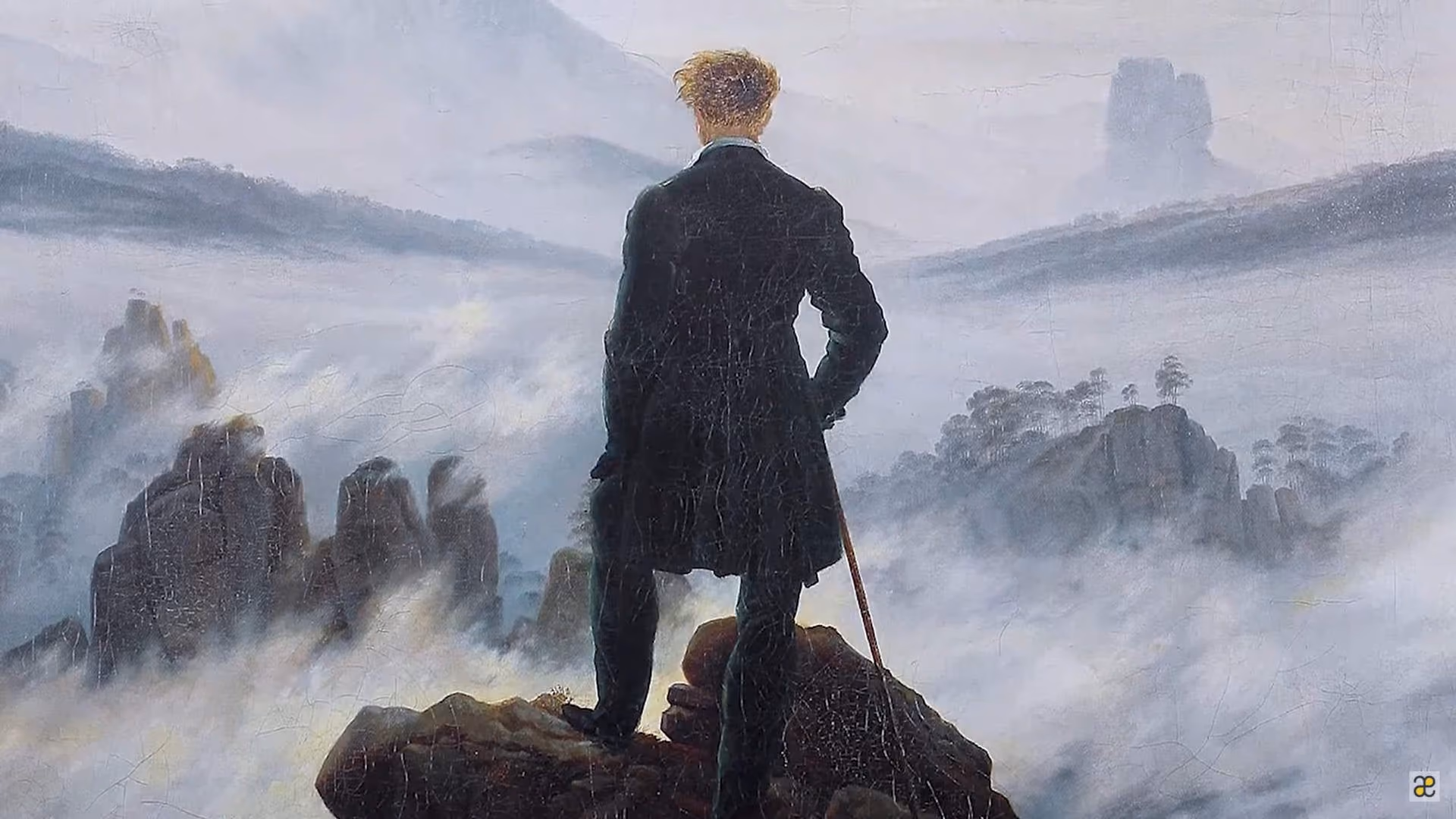 Chi è il protagonista di una storia - Viandante sul mare di nebbia