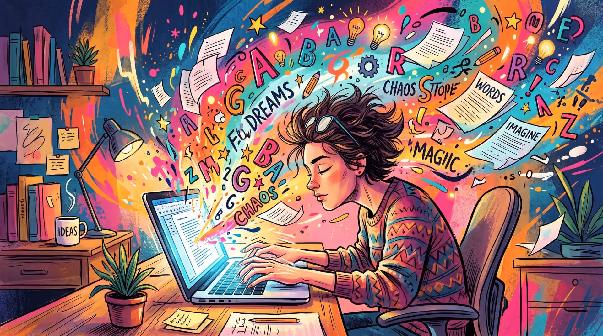 Vomit Draft: scrivere senza pensare