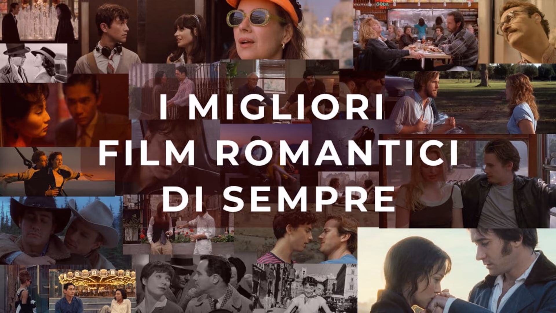 I migliori 25 film romantici di sempre - Immagine cover