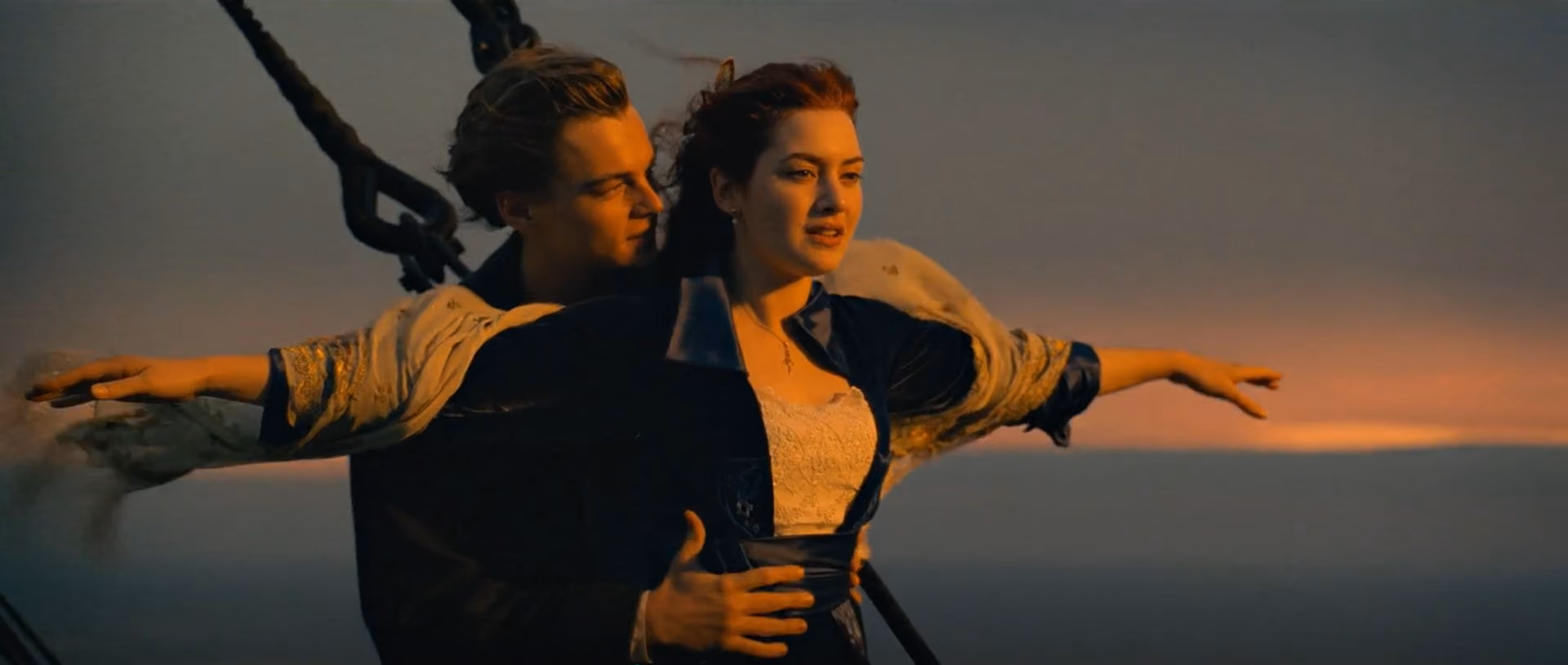 Titanic - Frame del film - Sto volando
