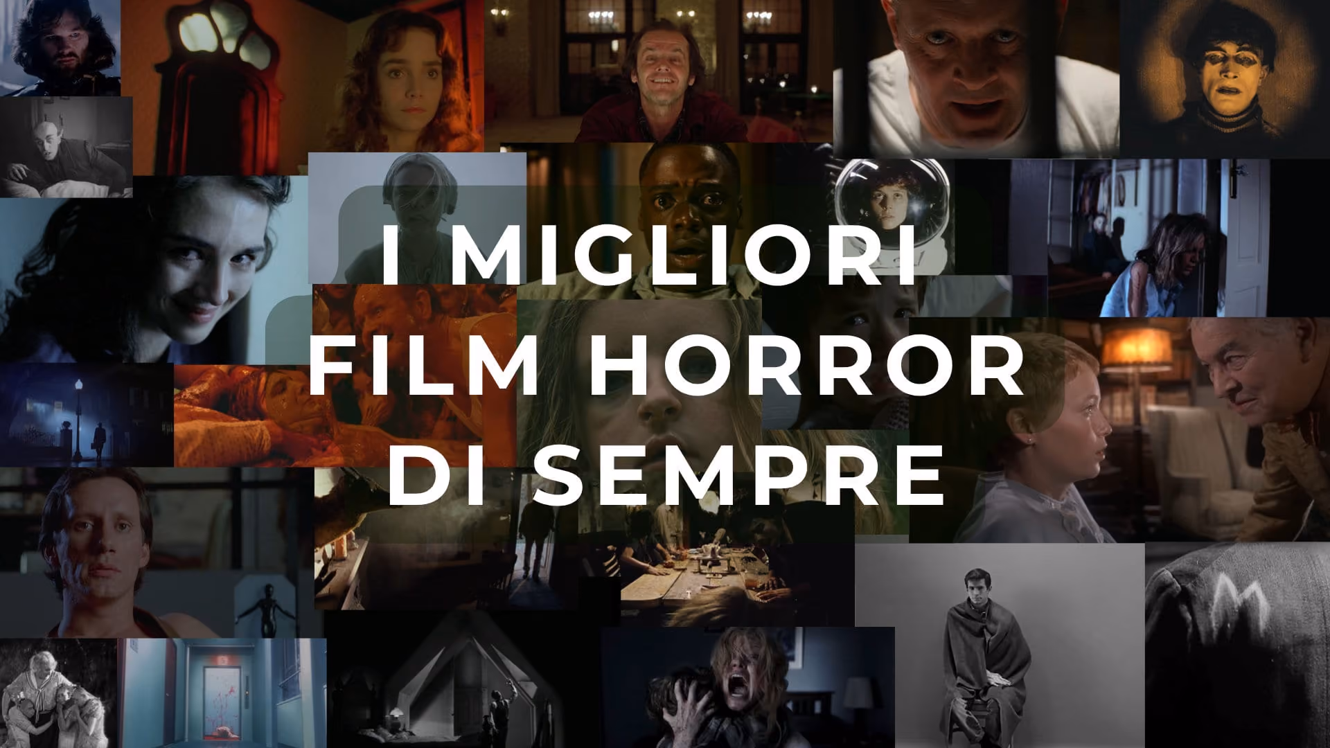 I migliori 25 film horror di sempre - Immagine cover